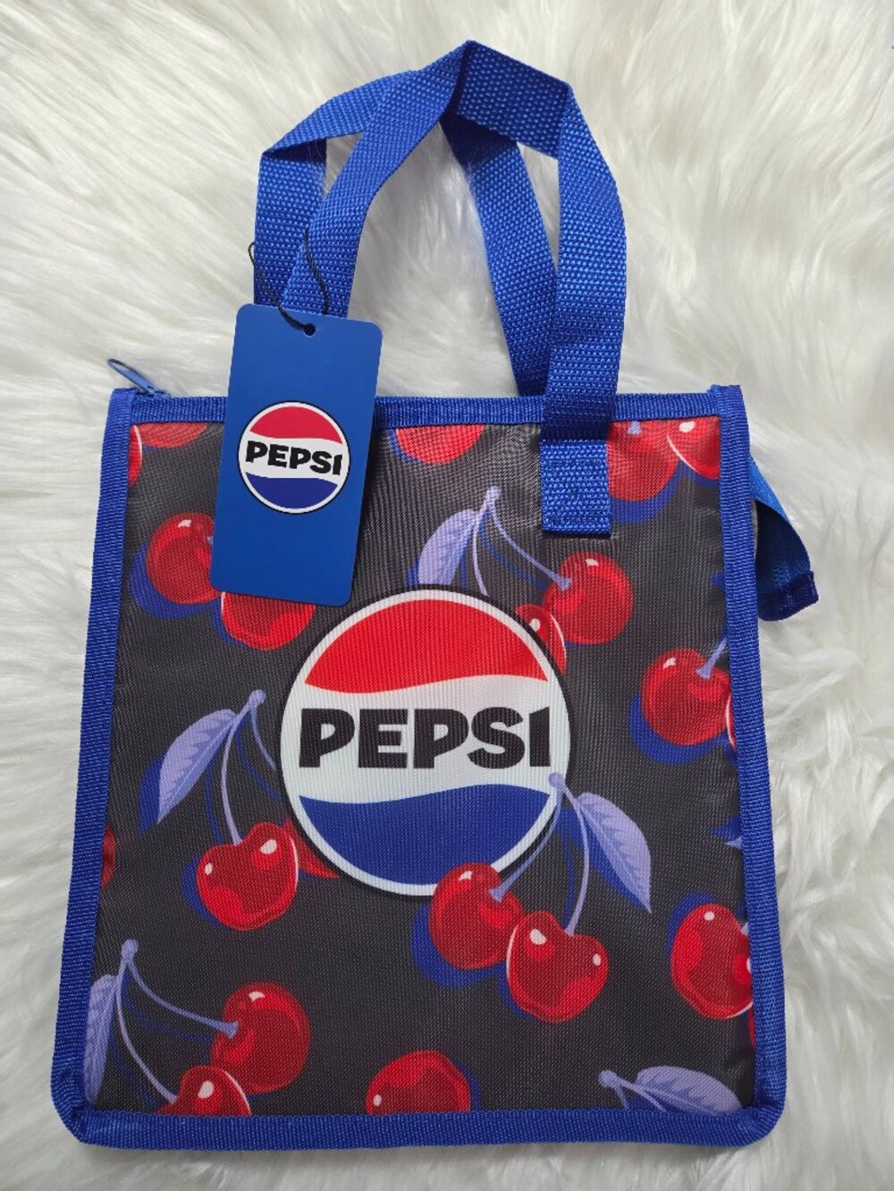 Cherry Pepsi Insulated Lunch Bag